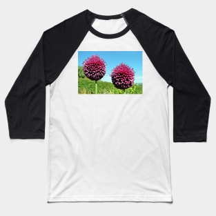 Drumsticks - Allium Sphaerocephalon Baseball T-Shirt